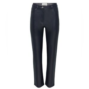 WILFRED THE MELINA BLACK FAUX LEATHER PANTS 2